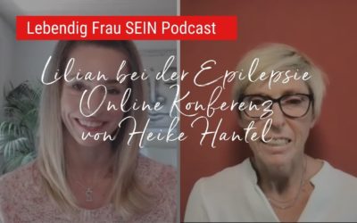 Lilian bei der Epilepsie Online Konferenz